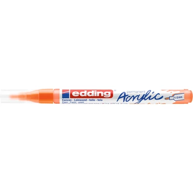 Edding 5300 F neon narancs színű (066) D10 akril marker Edding 5300 F neon narancs színű (066) D10 akril marker