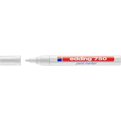 Edding 750 2-4mm fehér lakkmarker Edding 750 2-4mm fehér lakkmarker
