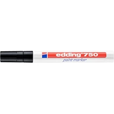 Edding 750 2-4mm fekete lakkmarker Edding 750 2-4mm fekete lakkmarker