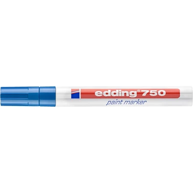 Edding 750 2-4mm kék lakkmarker Edding 750 2-4mm kék lakkmarker