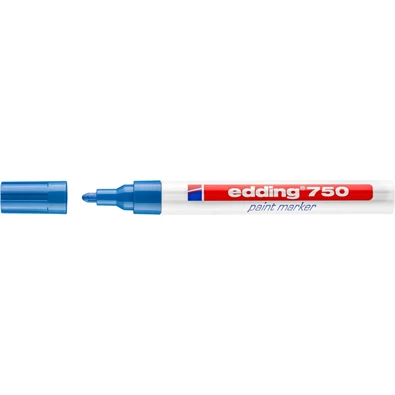 Edding 750 2-4mm kék lakkmarker Edding 750 2-4mm kék lakkmarker