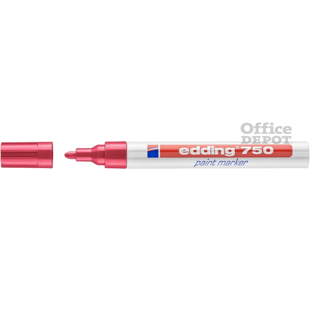 Edding 750 2-4mm piros lakkmarker