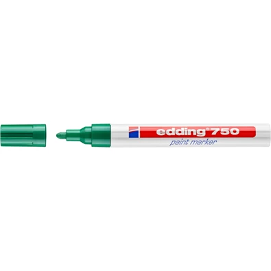 Edding 750 2-4mm zöld lakkmarker Edding 750 2-4mm zöld lakkmarker