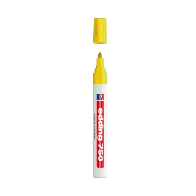 Edding 750 2-4mm sárga lakkmarker Edding 750 2-4mm sárga lakkmarker