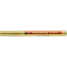 Edding 751 1-2mm arany lakkmarker Edding 751 1-2mm arany lakkmarker