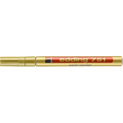 Edding 751 1-2mm arany lakkmarker Edding 751 1-2mm arany lakkmarker