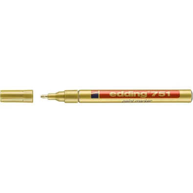 Edding 751 1-2mm arany lakkmarker Edding 751 1-2mm arany lakkmarker