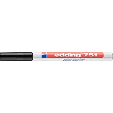 Edding 751 1-2mm fekete lakkmarker Edding 751 1-2mm fekete lakkmarker