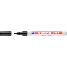 Edding 751 1-2mm fekete lakkmarker Edding 751 1-2mm fekete lakkmarker