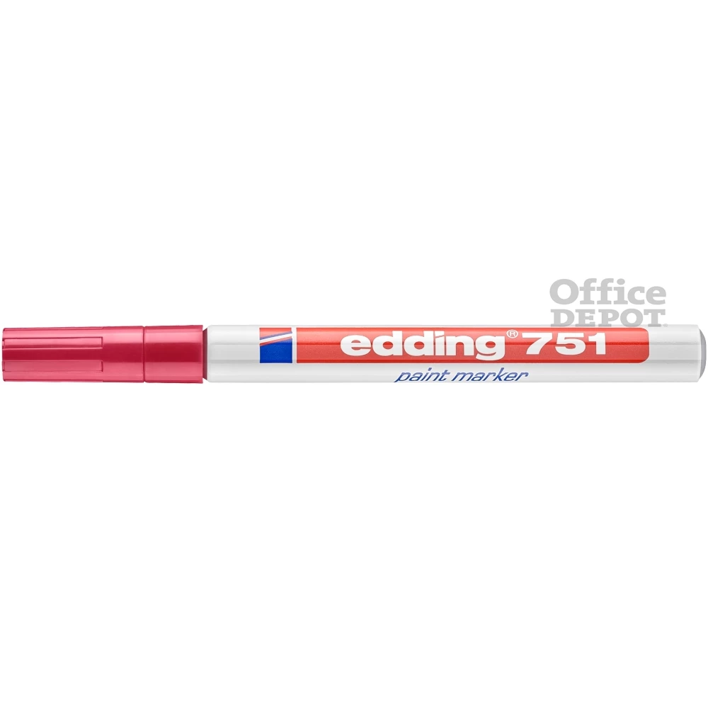 Edding 751 1-2mm piros lakkmarker