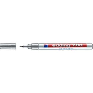 Edding 780 0,8mm ezüst lakkmarker Edding 780 0,8mm ezüst lakkmarker