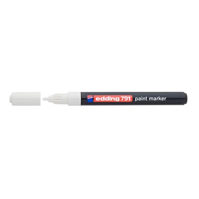 Edding 791 1-2mm fehér lakkmarker Edding 791 1-2mm fehér lakkmarker