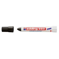 Edding 950 fekete permanent ipari jelölőkréta Edding 950 fekete permanent ipari jelölőkréta