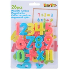Eddy Toys színes, 26 darabos, mágneses számok