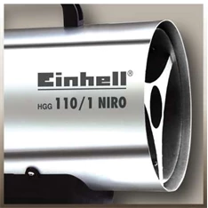 Einhell 2330111 HGG 110/1 Niro gázos hőlégfúvó Einhell 2330111 HGG 110/1 Niro gázos hőlégfúvó
