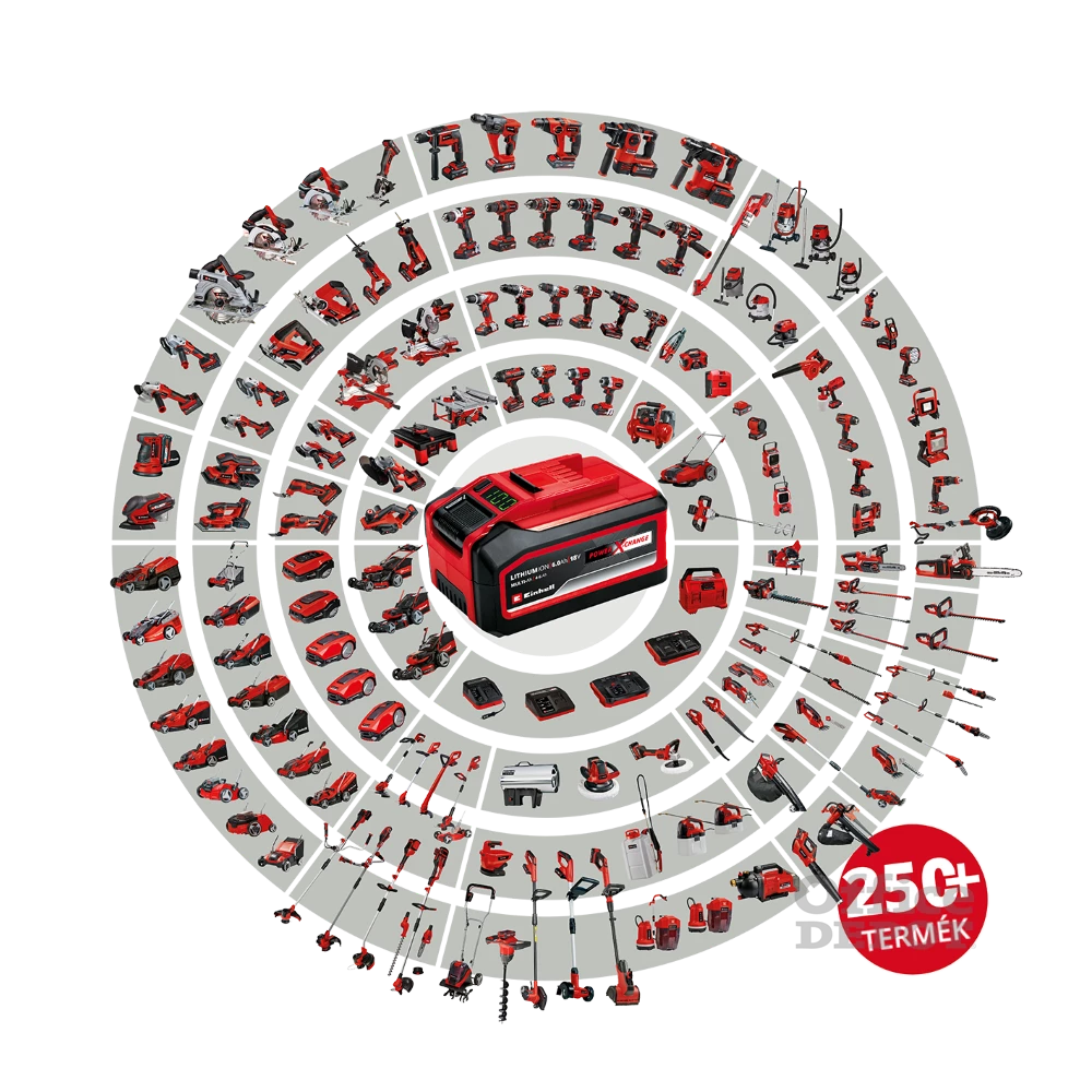 Einhell 4512069 PXC Power-X-Twincharger 3A akkumulátor töltő