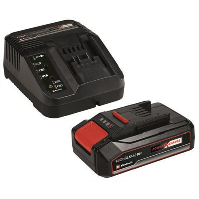 Einhell 4512097 Power-X-Change Starter-Kit 2,5Ah 18V akkumulátor+töltő Einhell 4512097 Power-X-Change Starter-Kit 2,5Ah 18V akkumulátor+töltő