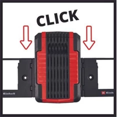Einhell 4514155 PXC fali akkumulátor tartó Einhell 4514155 PXC fali akkumulátor tartó