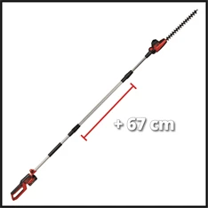 Einhell 3410585 PXC GC-HH 18/45 Li T-Solo akku és töltő nélkül akkumulátoros magassági sövényvágó Einhell 3410585 PXC GC-HH 18/45 Li T-Solo akku és töltő nélkül akkumulátoros magassági sövényvágó