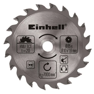 Einhell TC-CS 860/1 Kit mini kézi körfűrész Einhell TC-CS 860/1 Kit mini kézi körfűrész