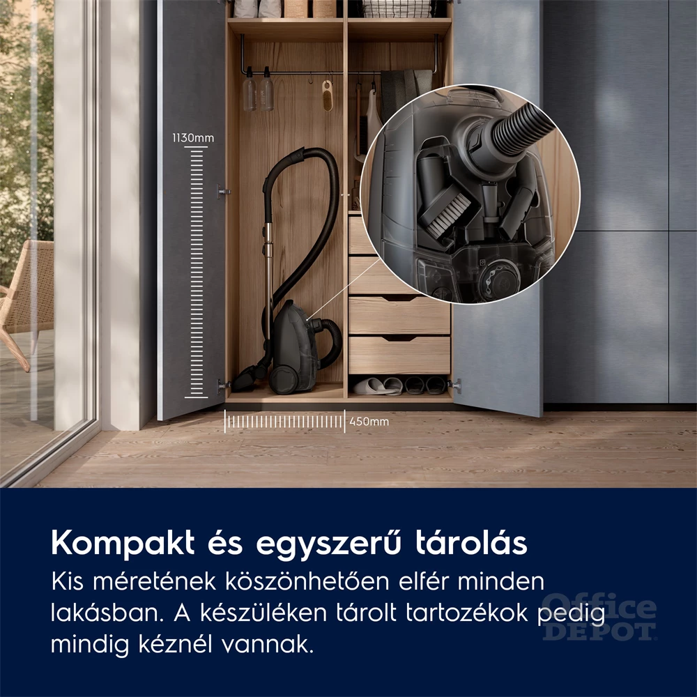 Electrolux EB51A3WB Animal 500 porzsákos porszívó