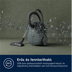 Electrolux EB61C1OG Clean 600 porzsákos porszívó