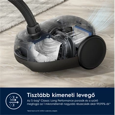 Electrolux EB61C1OG Clean 600 porzsákos porszívó