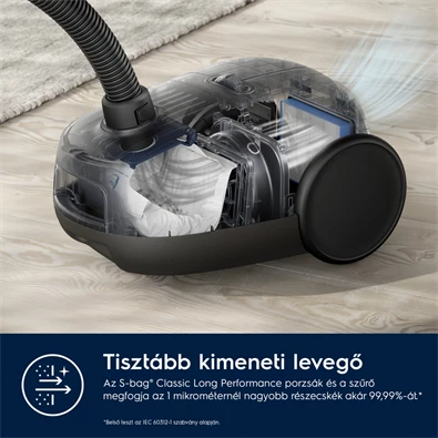Electrolux EB61C1OG Clean 600 porzsákos porszívó