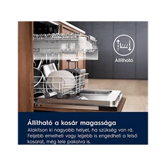 Electrolux EEC87400W beépíthető 14 terítékes mosogatógép Electrolux EEC87400W beépíthető 14 terítékes mosogatógép