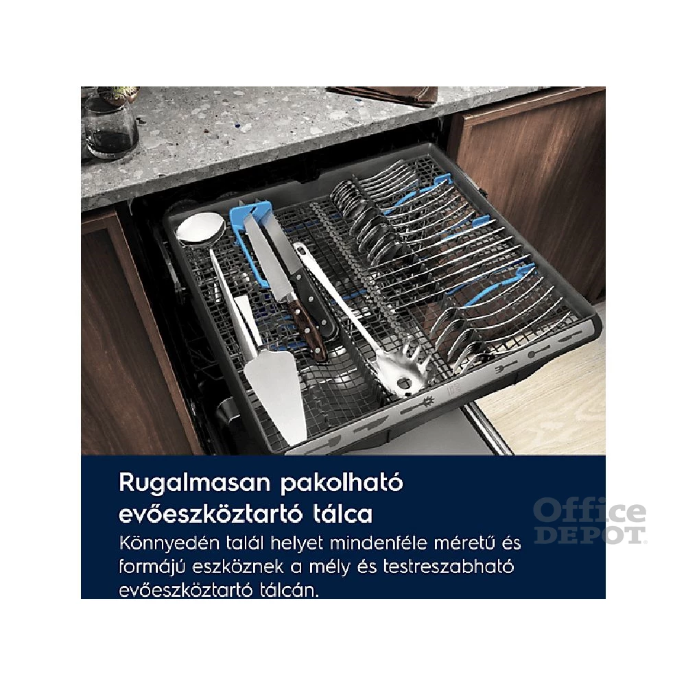 Electrolux EEM48300IX programok száma: 8, beépíthető, 14 terítékes mosogatógép 