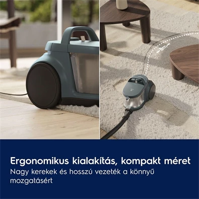 Electrolux EL31C1LDB Clean 300 porzsák nélküli porszívó