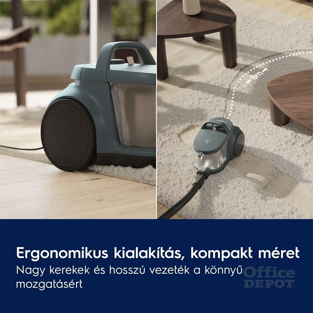 Electrolux EL31C1LDB Clean 300 porzsák nélküli porszívó