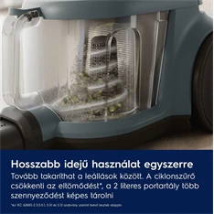 Electrolux EL31C1LDB Clean 300 porzsák nélküli porszívó