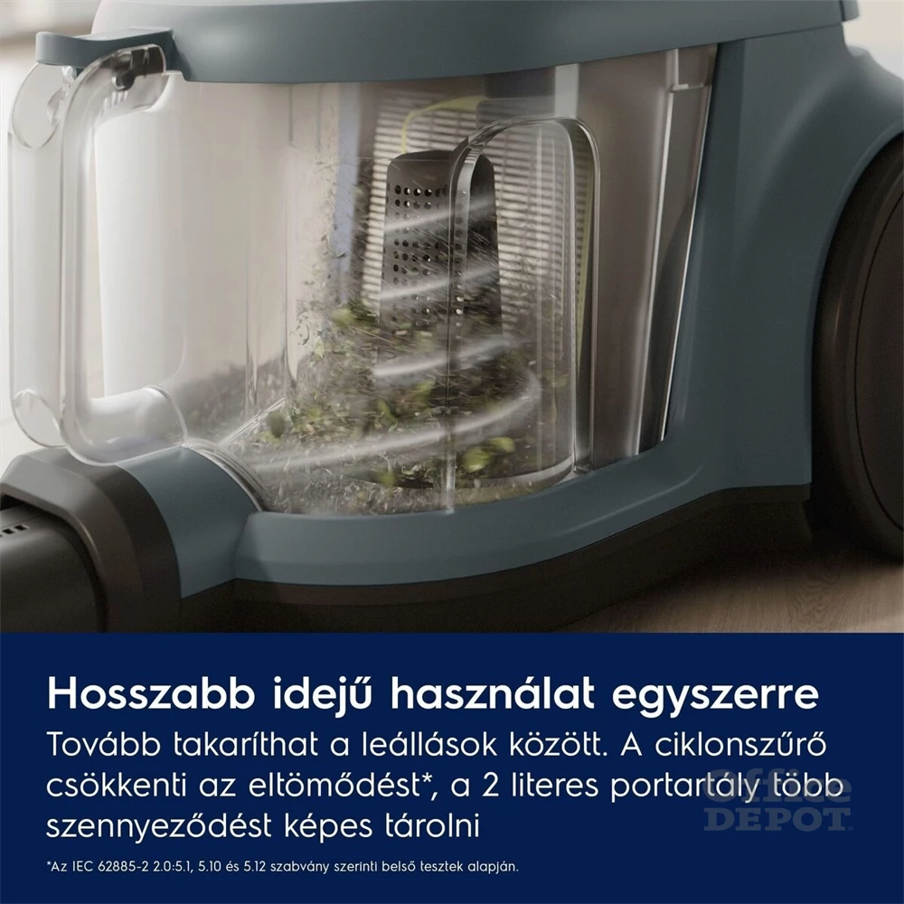 Electrolux EL31C1LDB Clean 300 porzsák nélküli porszívó