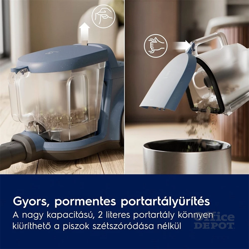 Electrolux EL51C2SW Clean 500 porzsák nélküli porszívó Electrolux EL51C2SW Clean 500 porzsák nélküli porszívó