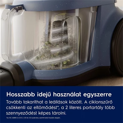 Electrolux EL51C2SW Clean 500 porzsák nélküli porszívó Electrolux EL51C2SW Clean 500 porzsák nélküli porszívó