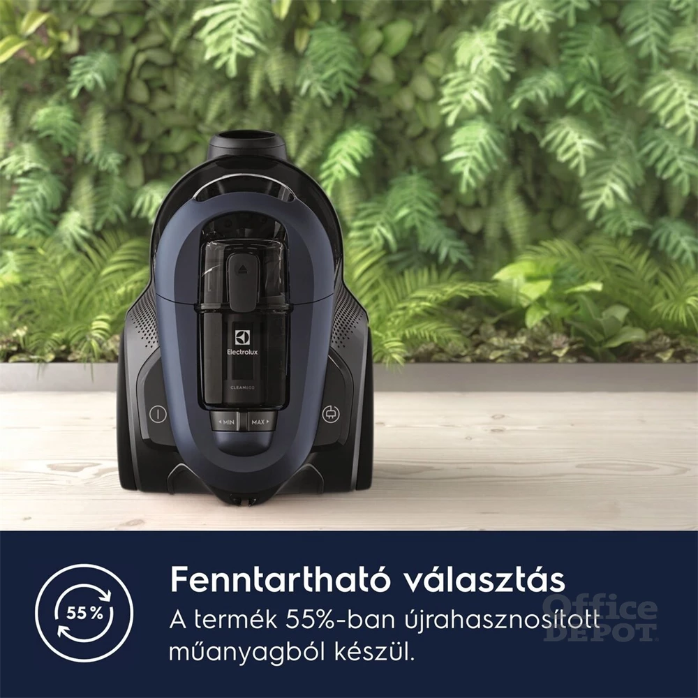 Electrolux EL61C3DB farmerkék-fekete porzsák nélküli porszívó