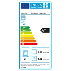 Electrolux EOB9S31WX beépíthető inox gőzsütő Electrolux EOB9S31WX beépíthető inox gőzsütő