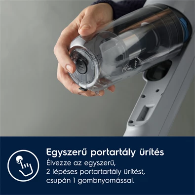 Electrolux EP71HB14UV Hygienic 700 vezeték nélküli álló porszívó allergiásoknak