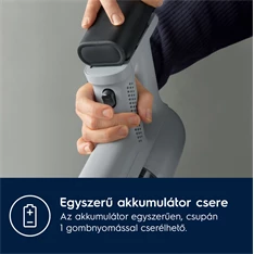 Electrolux EP71HB14UV Hygienic 700 vezeték nélküli álló porszívó allergiásoknak