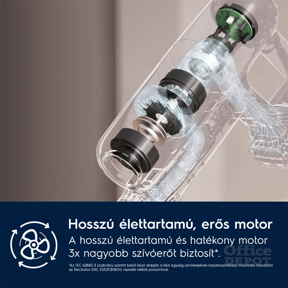Electrolux EP71HB14UV Hygienic 700 vezeték nélküli álló porszívó allergiásoknak