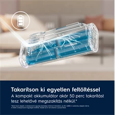 Electrolux EP71HB14UV Hygienic 700 vezeték nélküli álló porszívó allergiásoknak