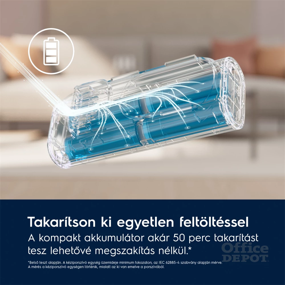 Electrolux EP71HB14UV Hygienic 700 vezeték nélküli álló porszívó allergiásoknak