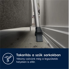 Electrolux EP71HB14UV Hygienic 700 vezeték nélküli álló porszívó allergiásoknak