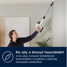 Electrolux EP71HB14UV Hygienic 700 vezeték nélküli álló porszívó allergiásoknak
