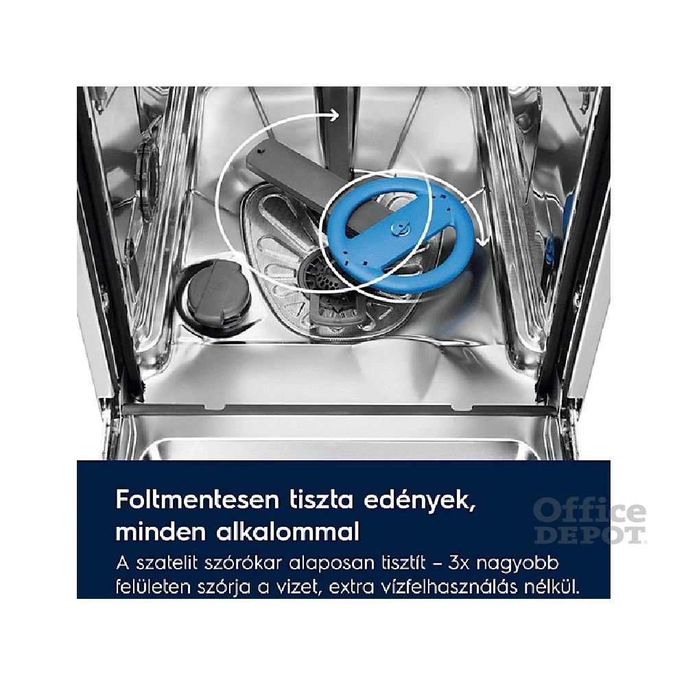 Electrolux ESG42310SW fehér, programok száma: 8, keskeny 9 terítékes mosogatógép
