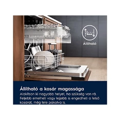 Electrolux ESG43310SX keskeny 10 terítékes inox mosogatógép Electrolux ESG43310SX keskeny 10 terítékes inox mosogatógép
