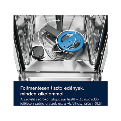 Electrolux ESM48400SX 14 terítékes mosogatógép Electrolux ESM48400SX 14 terítékes mosogatógép