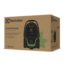 Electrolux EUOC9GREEN UltraOne csendes fekete porzsákos porszívó Electrolux EUOC9GREEN UltraOne csendes fekete porzsákos porszívó