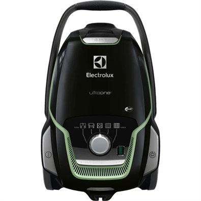 Electrolux EUOC9GREEN UltraOne csendes fekete porzsákos porszívó Electrolux EUOC9GREEN UltraOne csendes fekete porzsákos porszívó